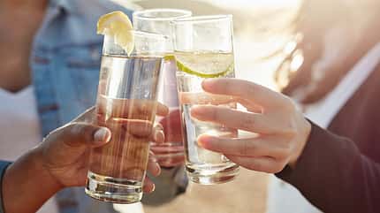 Genug Trinken an heißen Tagen