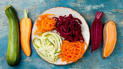 Zoodles sind Low Carb und lecker Zoodles sind Low Carb und lecker