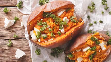 Süßkartoffeln sind lecker und gesund Süßkartoffeln sind lecker und gesund