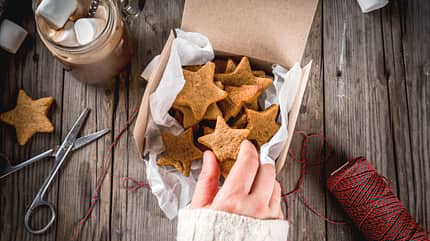 Kalorienarme Kekse für die Weihnachtszeit