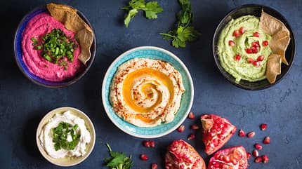 Leckere Hummus-Varianten Leckere Hummus-Varianten