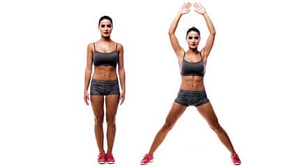 Hampelmann Jumping Jacks Hampelmann Jumping Jacks