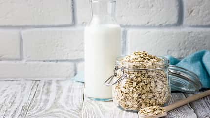 Hafermilch schmeckt relativ süßlich Hafermilch schmeckt relativ süßlich