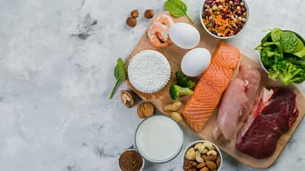 Fleisch, Fisch und Eier dürfen gerne in den Plan eingebaut werden Fleisch, Fisch und Eier dürfen gerne in den Plan eingebaut werden