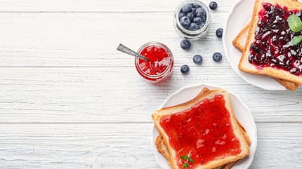 Kohlenhydrate aus Weißmehl gehen schnell ins Blut