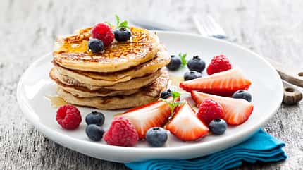 Low Carb-Pancakes schmecken einfach immer! Egal, ob zum Frühstück, Dessert oder zwischendurch