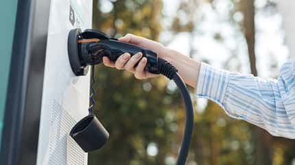 Elektroauto aufladen