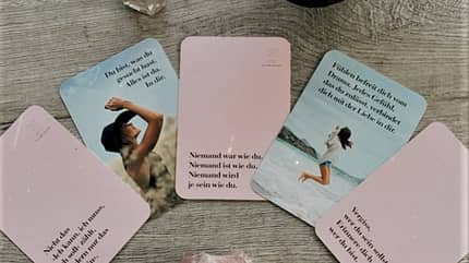 Tarot, Kartenset, Karten Mehr leben, mehr lieben, mehr lachen Tarot