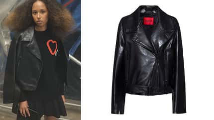 Lederjacke von Hugo Boss