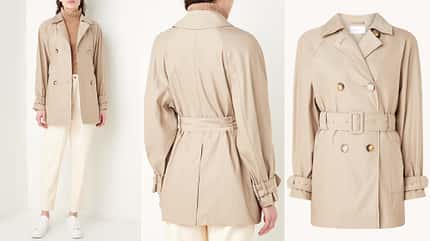 Kurzer Trenchcoat Kurzer Trenchcoat