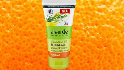 Erfrischendes Gel gegen Cellulite: Das Serum-Gel Zitrone Rosmarin von Alverde