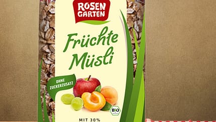 Früchte Müsli von Rosengarten 
