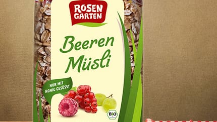 Beeren-Müsli von Rosengarten 