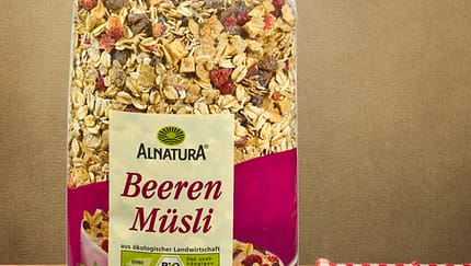 Beeren-Müsli von Alnatura