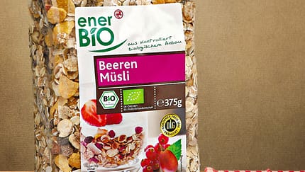 Beeren-Müsli von ener BIO