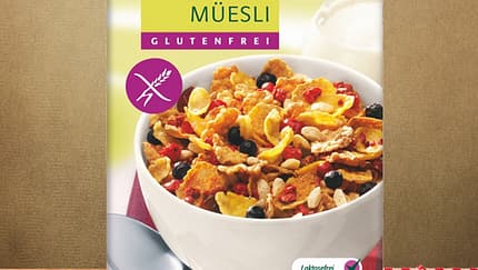 Glutenfreies Beeren-Müsli von Schneekoppe