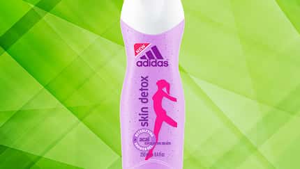 Detox Kur für die Haut: Skin Detox Pflegedusche von Adidas