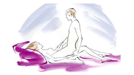 Sexstellung aus dem Kamasutra: Die achte Position