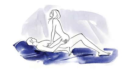 Sexstellungen aus dem Kamasutra: Die Zange
