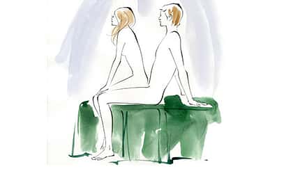 Sexstellungen aus dem Kamasutra: Die Ziege und der Baum