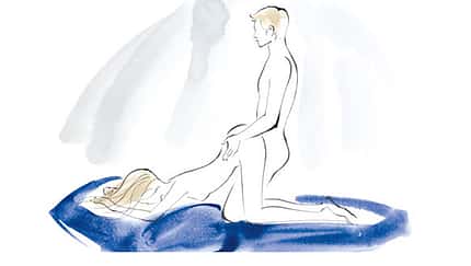 Sexstellungen aus dem Kamasutra: Die sechste Position