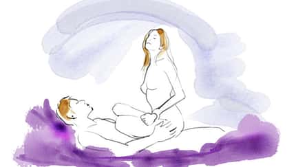 Sexstellungen aus dem Kamasutra: Oben auf