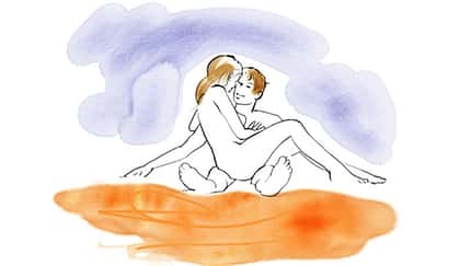 Sexstellungen aus dem Kamasutra: Milch und Wasser