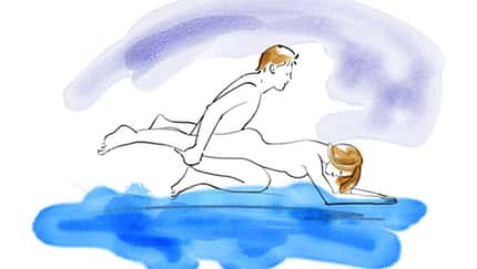 Sexstellungen aus dem Kamasutra: Der Pflug