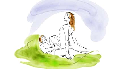 Sexstellungen aus dem Kamasutra: Große Biene