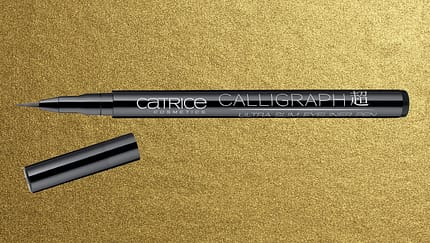 Lidstrich mit Eyeliner: Catrice Calligraph Ultra Slim Eyeliner Pen