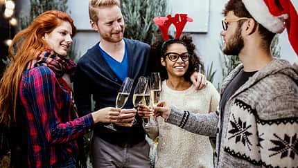 Sie wollen das Fest gemeinsam bei Ihrer Familie verbringen 