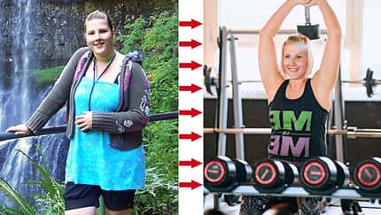 Jenny hat 41 Kilo abgenommen