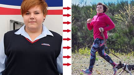 Michelle hat 48 Kilo abgenommen