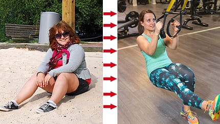 Nina hat 16 Kilo abgenommen