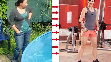 Sarah hat 26 Kilo abgenommen