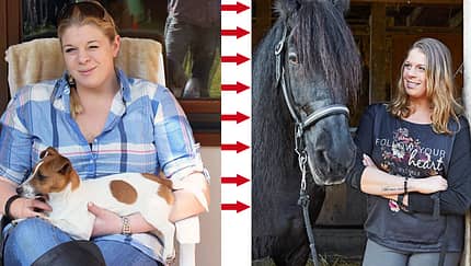 Nathalie hat 24 Kilo abgenommen