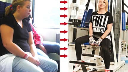 Katharina hat 30 Kilo abgenommen