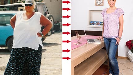 Nadja hat 77 Kilo in 3 Jahren abgenommen 