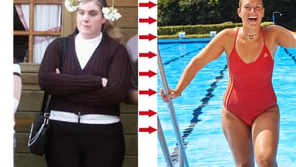 Verena nahm 38 Kilo ab