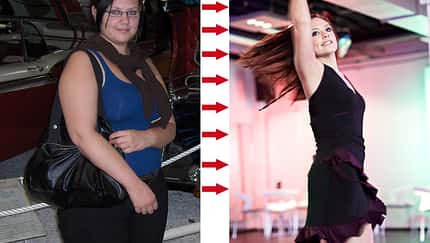 Rebecca hat 33 Kilo abgenommen