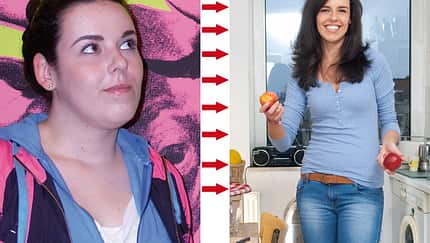Katharina nahm in zwei Jahren 41 Kilo ab