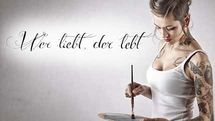 Tattoo Sprüche für Frauen 2016