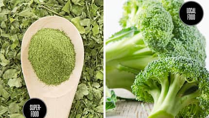 Food-Duell: Superfood vs. Local Foods