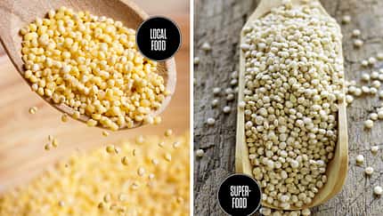 Food-Duell: Superfood vs. Local Food