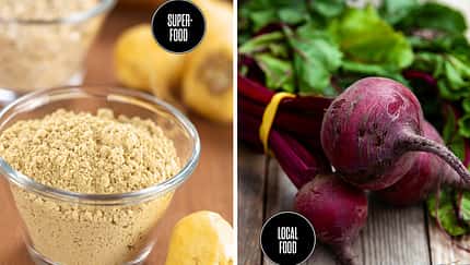 Food-Duell: Superfood vs. Local Foods