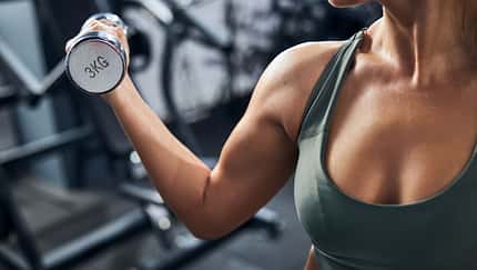 Armtraining Frau