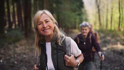 Frau Wandern Ü50