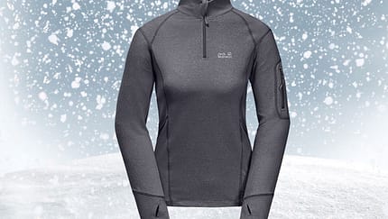 Stylishe Skibekleidung bei schlechtem Wetter
