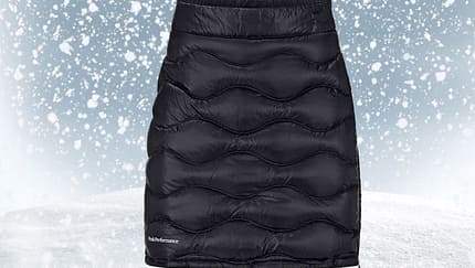 Stylishe Skibekleidung bei schlechtem Wetter