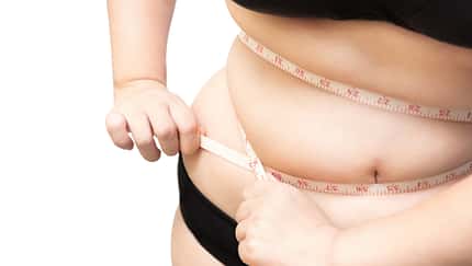 Bei einer Insulinresistenz fällt es besonders schwer, am  Bauch abzunehmen